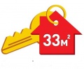 логотип «33 квадратных метра»